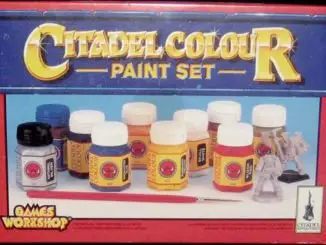Classic Games Workshop Citadel Colour Paint Set