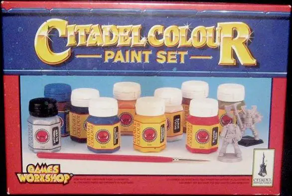 Classic Games Workshop Citadel Colour Paint Set