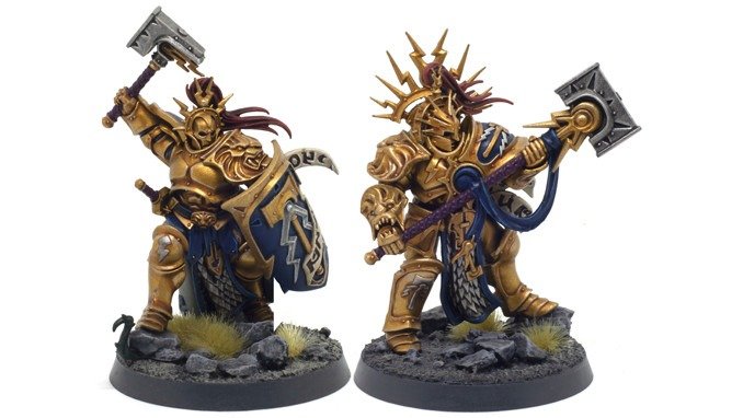 Painting Stormcast Eternals