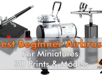 El mejor aerógrafo para principiantes para miniaturas, impresiones 3D y modelos - Destacados