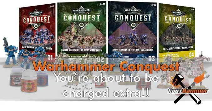 Warhammer Conquest Extra-Gebühren