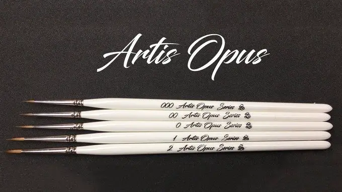 Best Brushes for Painting Miniatures 2019 - Artis Opus