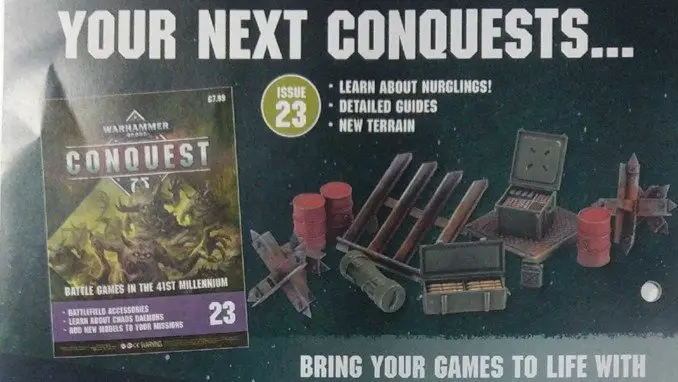 Warhammer Conquest Issues 23, 24 & 25 Índice