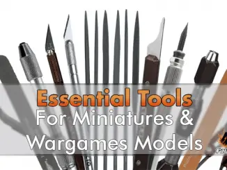 Herramientas de hobby esenciales para miniaturas y modelos de juegos de guerra