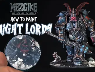 Comment peindre Night Lords Chaos Space Marine