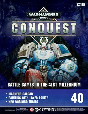 Warhammer Conquest Issue 40 Contenuto della copertina