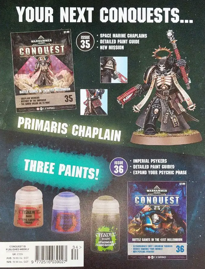 Warhammer Conquest Issues 35 & 36 Inhalt