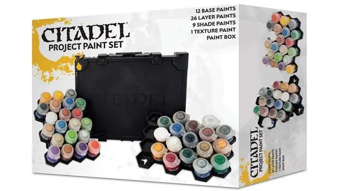 Best Paints for Miniatures & Wargames Models - Citadel Paint Set