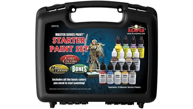 Best Paints for Miniatures & Wargames Models - Reaper Master Series Paint