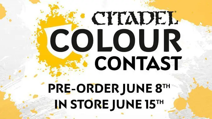 Games Workshop Citadel Contrast Paint - Date de sortie