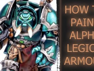 Come dipingere Alpha Legion Tutorial in primo piano