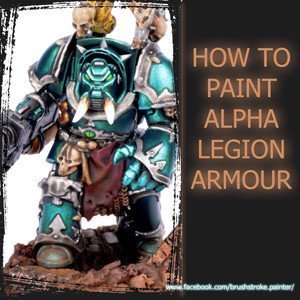 How to paint Alpha Legion Tutorial