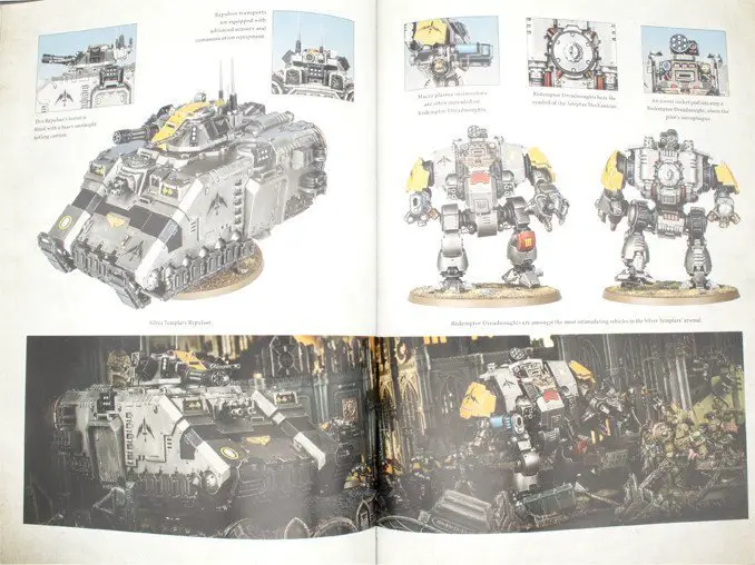 Warhammer 40,000 Conquest - Silver Templars Source Book Heavy