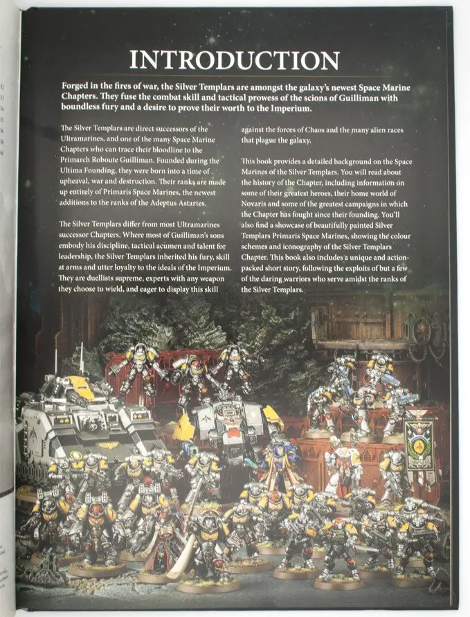 Warhammer 40,000 Conquest - Silver Templars Source Book - Introduction