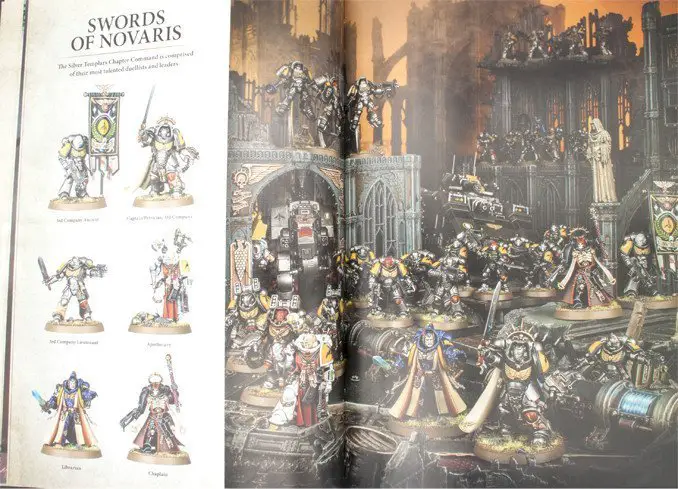 Warhammer 40,000 Conquest - Líderes del libro fuente de los Templarios de Plata