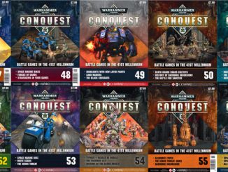Warhammer Conquest Issue 47 - 56 Cover Contents Confirmed