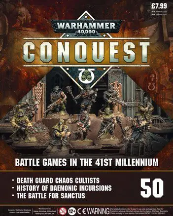 Contenu de la couverture de Warhammer Conquest Issue 50