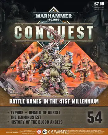 Warhammer Conquest Issue 54 Contenido de la portada