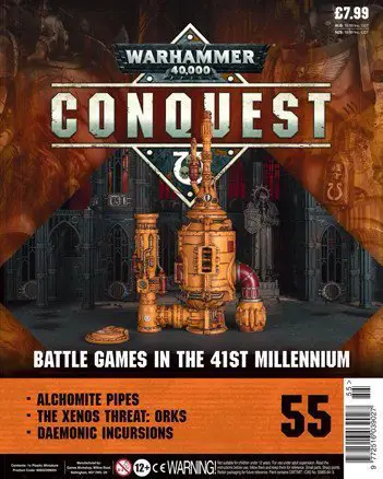 Warhammer Conquest Issue 55 Contenido de la portada