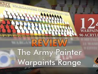 La revue complète de l'ensemble de peintures de guerre du peintre de l'armée - En vedette