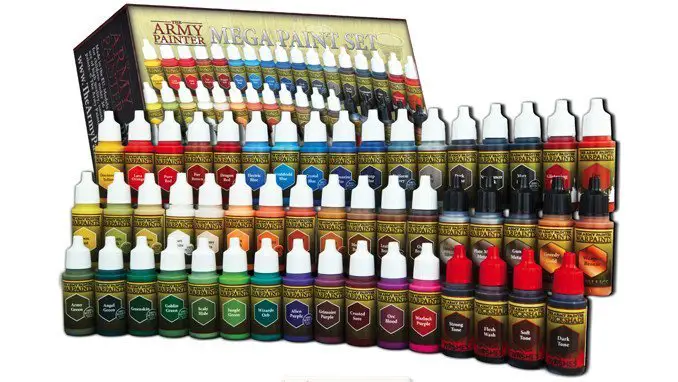 Le peintre de l'armée - Warpaints Mega Paint Set