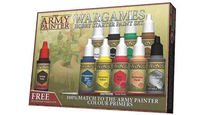 Le peintre de l'armée - Warpaints Starter Paint Set