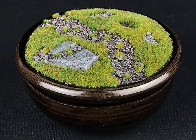 How to Make Static Grass Bases for Miniatures & Wargames Models - 2019 -  FauxHammer