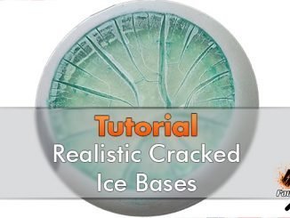Comment faire des bases de glace fissurées réalistes pour les modèles de figurines et de jeux de guerre - En vedette