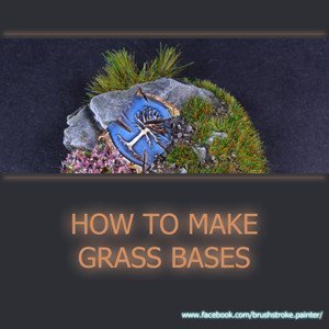 Comment faire des bases d'herbe statique pour les miniatures