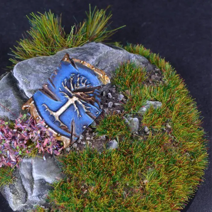 How to Make Static Grass Bases for Miniatures & Wargames Models - 2019 -  FauxHammer