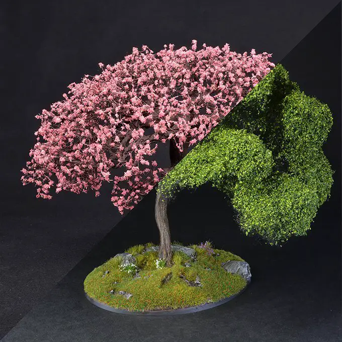 Come creare alberi per miniature e modelli di Wargames - Passaggio 7