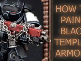 Cómo pintar una armadura negra de templarios - Destacado