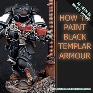 How to Paint Black Templars Armour