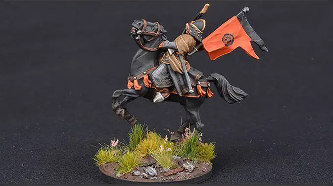 How to Paint Miniature Horses for Wargames - 1 Black