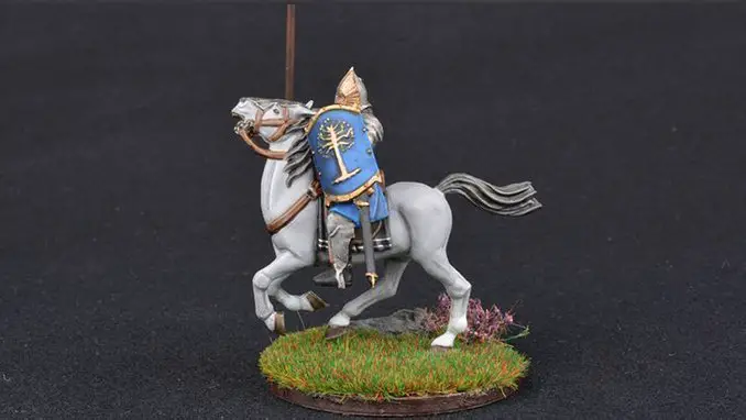 Come dipingere cavalli in miniatura per Wargames - 6 grigio chiaro