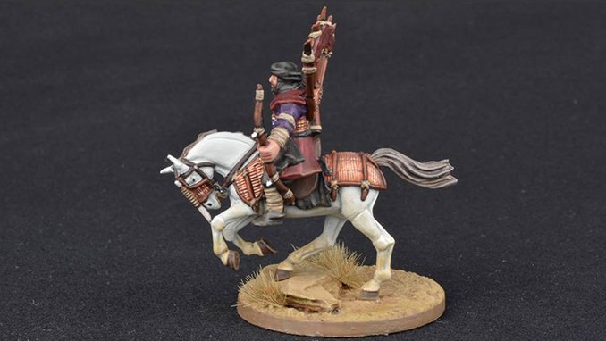 How to Paint Miniature Horses for Wargames - 7 White