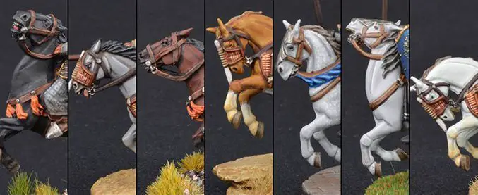 How to Paint Miniature Horses for Wargames - Complete