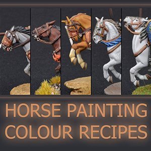 How to Paint Miniature Horses for Wargames