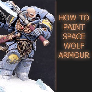 Comment peindre le tutoriel d'armure Space Wolves