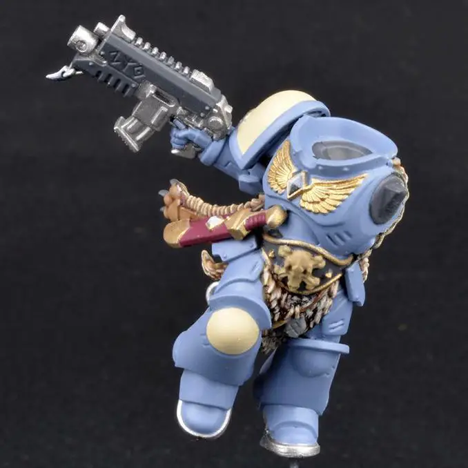 How to Paint Space Wolves Armour - Step 1