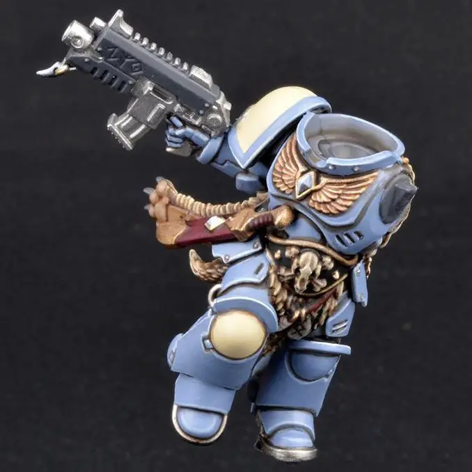 How to Paint Space Wolves Armour - Step 7