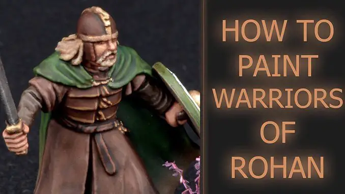 Come dipingere Warriors of Rohan - In primo piano