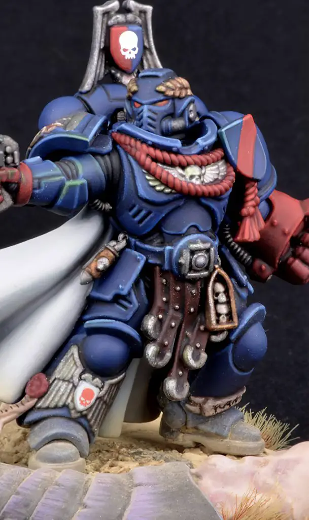 How to paint Crimson Fists Armour - Complete