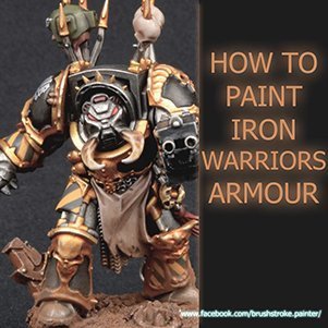 How to paint Iron Warriors Armour