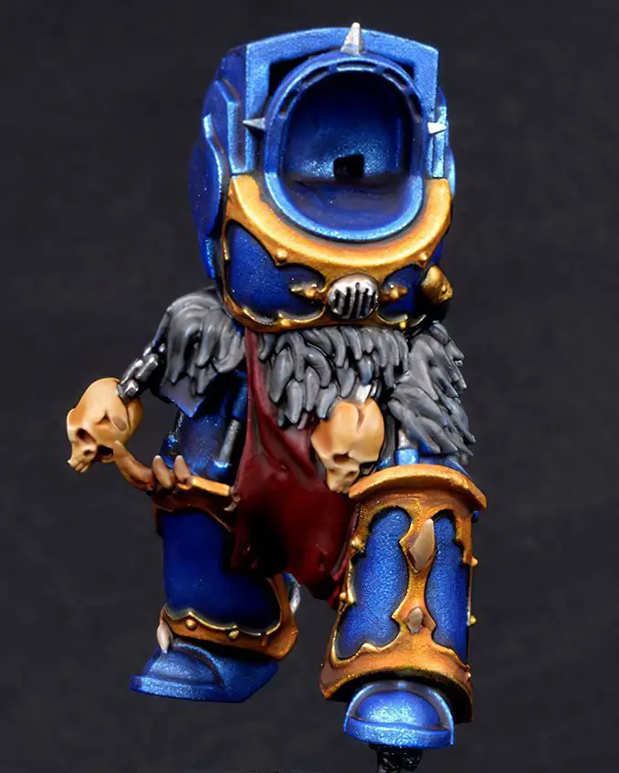 How to paint Night Lords Armour - Step 2