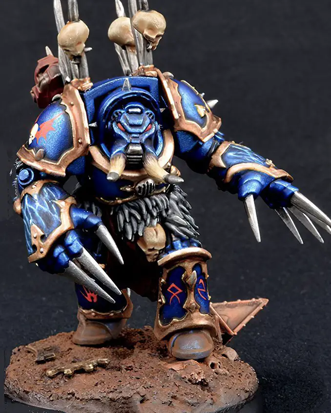 How to paint Night Lords Armour - Step 4