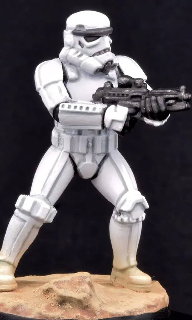 How to paint Storm Trooper Armour - Complete