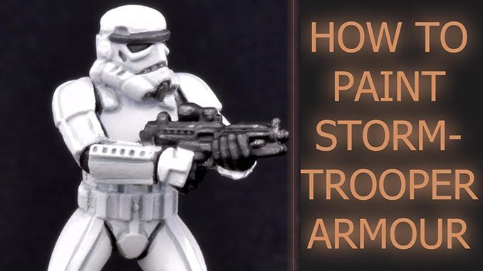 Come dipingere Storm Trooper Armor - In primo piano