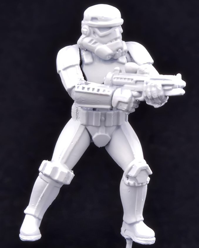 Wie man Storm Trooper Armor malt - Schritt 2