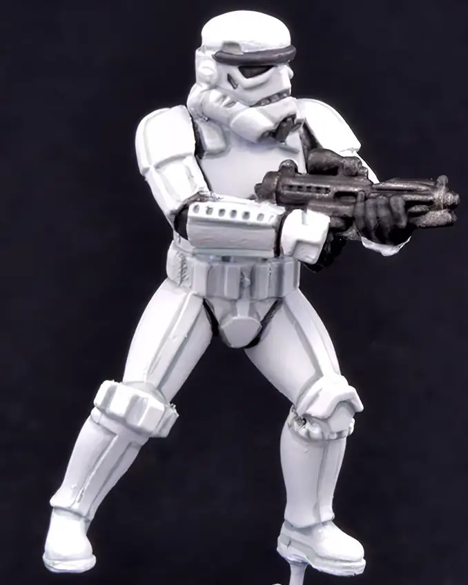 How to paint Storm Trooper Armour - Step 4